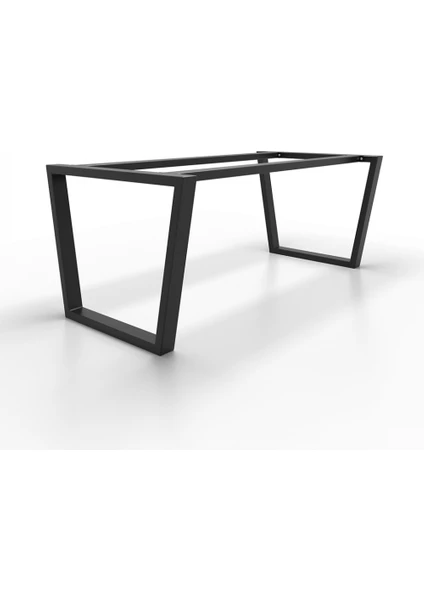 Masa Ayakları Demir Endüstriyel Tasarım Masa Ayağı - 70 cm-70 cm-200 cm